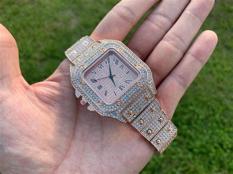 fake iced watch replica|fake iced out watches.